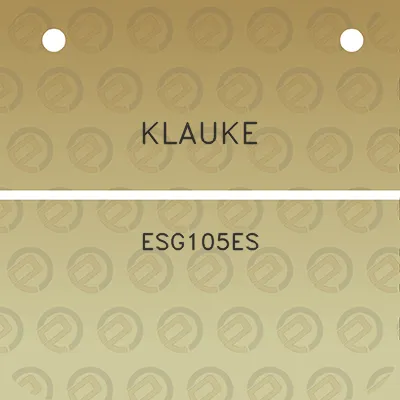 klauke-esg105es