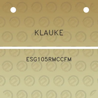 klauke-esg105rmccfm