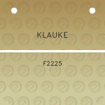 klauke-f2225