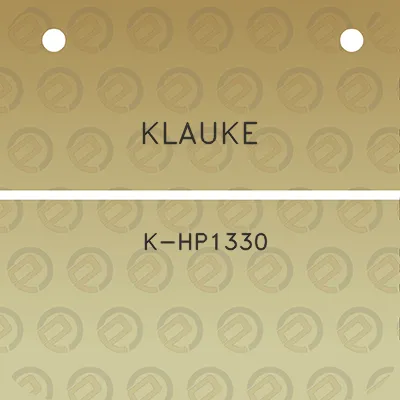 klauke-k-hp1330