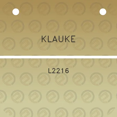 klauke-l2216