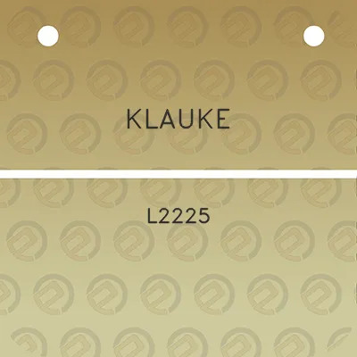 klauke-l2225