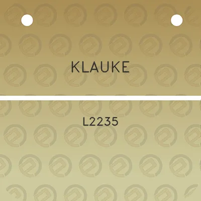 klauke-l2235