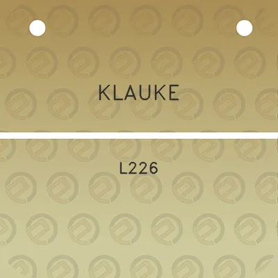 klauke-l226