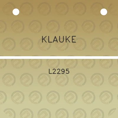 klauke-l2295