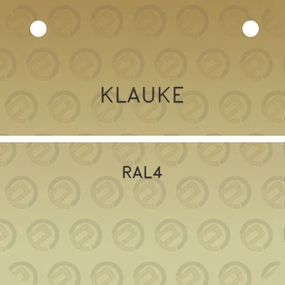 klauke-ral4