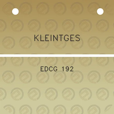 kleintges-edcg-192