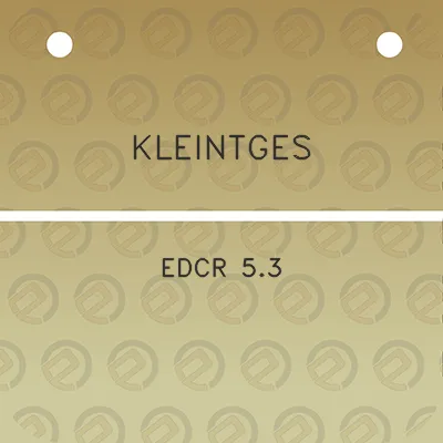 kleintges-edcr-53