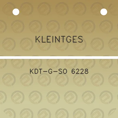 kleintges-kdt-g-so-6228