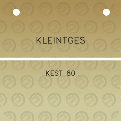 kleintges-kest-80