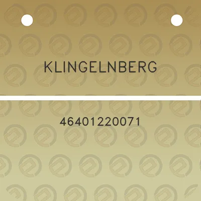 klingelnberg-46401220071