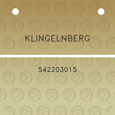 klingelnberg-542203015