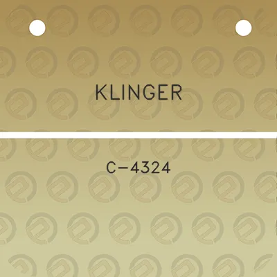 klinger-c-4324