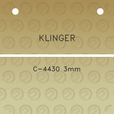 klinger-c-4430-3mm