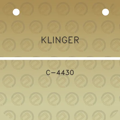 klinger-c-4430