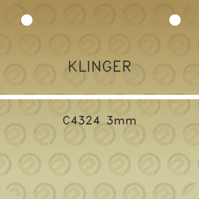 klinger-c4324-3mm