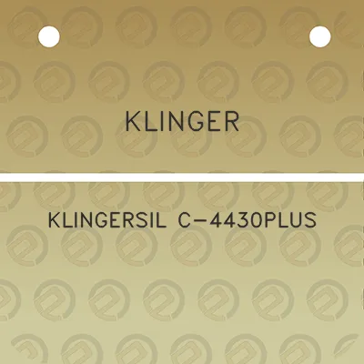 klinger-klingersil-c-4430plus