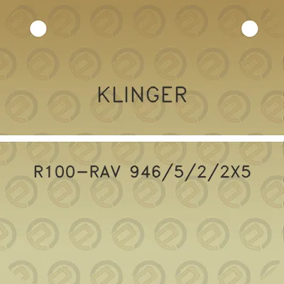 klinger-r100-rav-946522x5