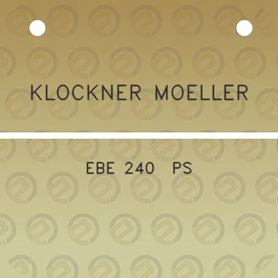 klockner-moeller-ebe-240-ps