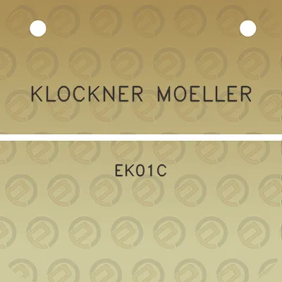 klockner-moeller-ek01c