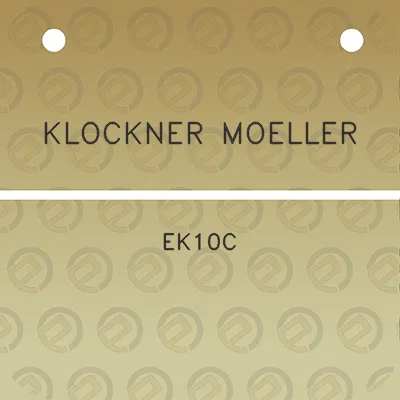 klockner-moeller-ek10c