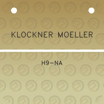 klockner-moeller-h9-na