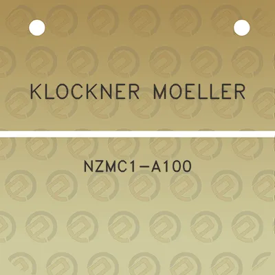 klockner-moeller-nzmc1-a100