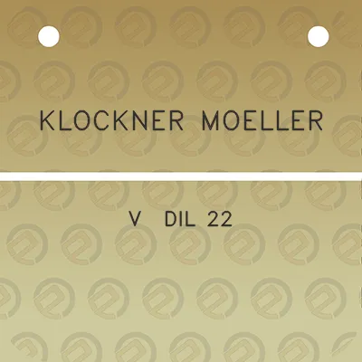 klockner-moeller-v-dil-22