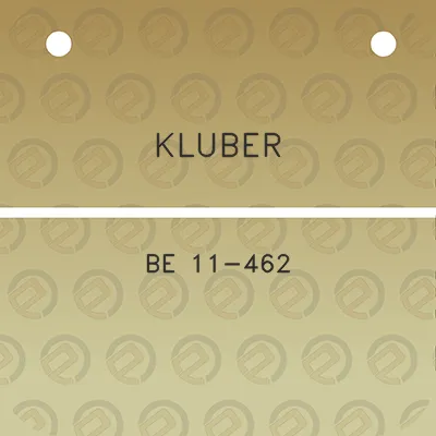 kluber-be-11-462