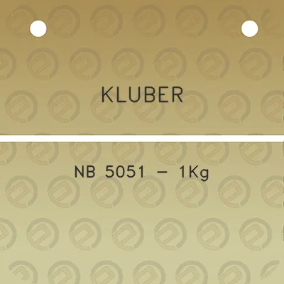 kluber-nb-5051-1kg