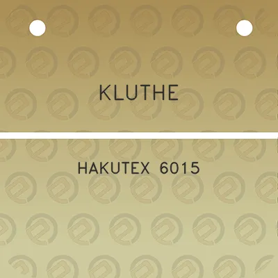 kluthe-hakutex-6015