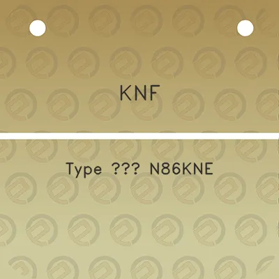 knf-type-n86kne