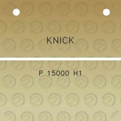 knick-p-15000-h1