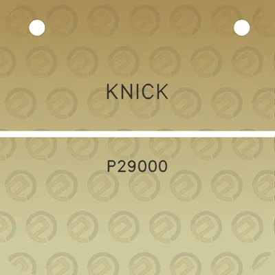 knick-p29000