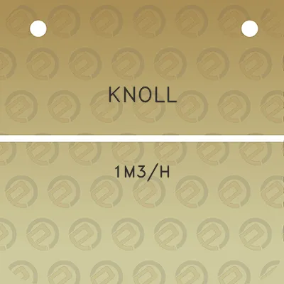 knoll-1m3h