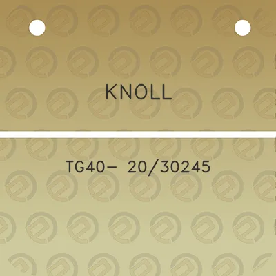 knoll-tg40-2030245