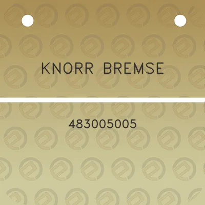 knorr-bremse-483005005