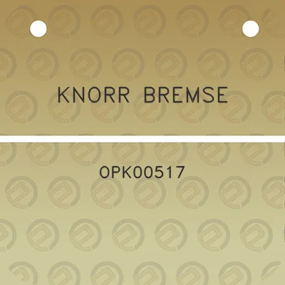 knorr-bremse-opk00517