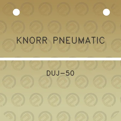 knorr-pneumatic-duj-50