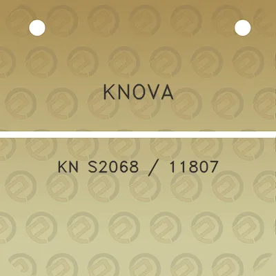 knova-kn-s2068-11807