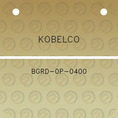 kobelco-bgrd-0p-0400