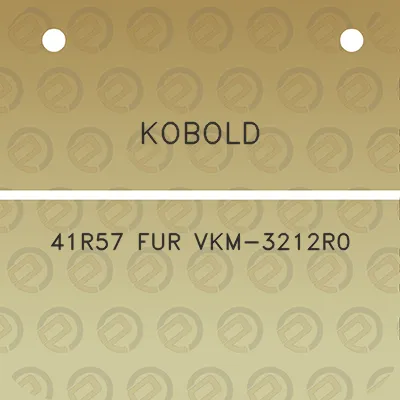 kobold-41r57-fur-vkm-3212r0