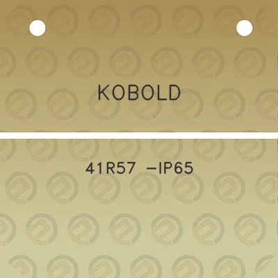 kobold-41r57-ip65