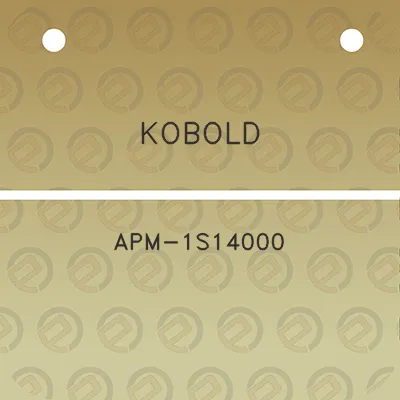 kobold-apm-1s14000