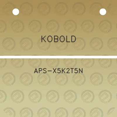 kobold-aps-x5k2t5n