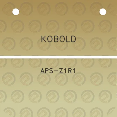 kobold-aps-z1r1