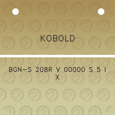 kobold-bgn-s-208r-v-00000-s-5-i-x