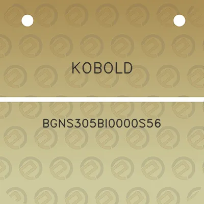 kobold-bgns305bi0000s56