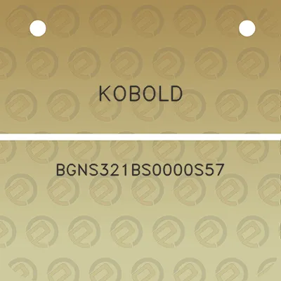 kobold-bgns321bs0000s57