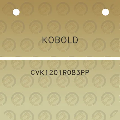 kobold-cvk1201r083pp